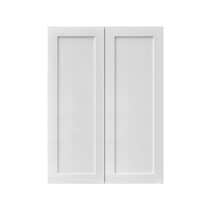 Mallorca White Shaker - 24"W × 36"H Standard Wall Cabinet