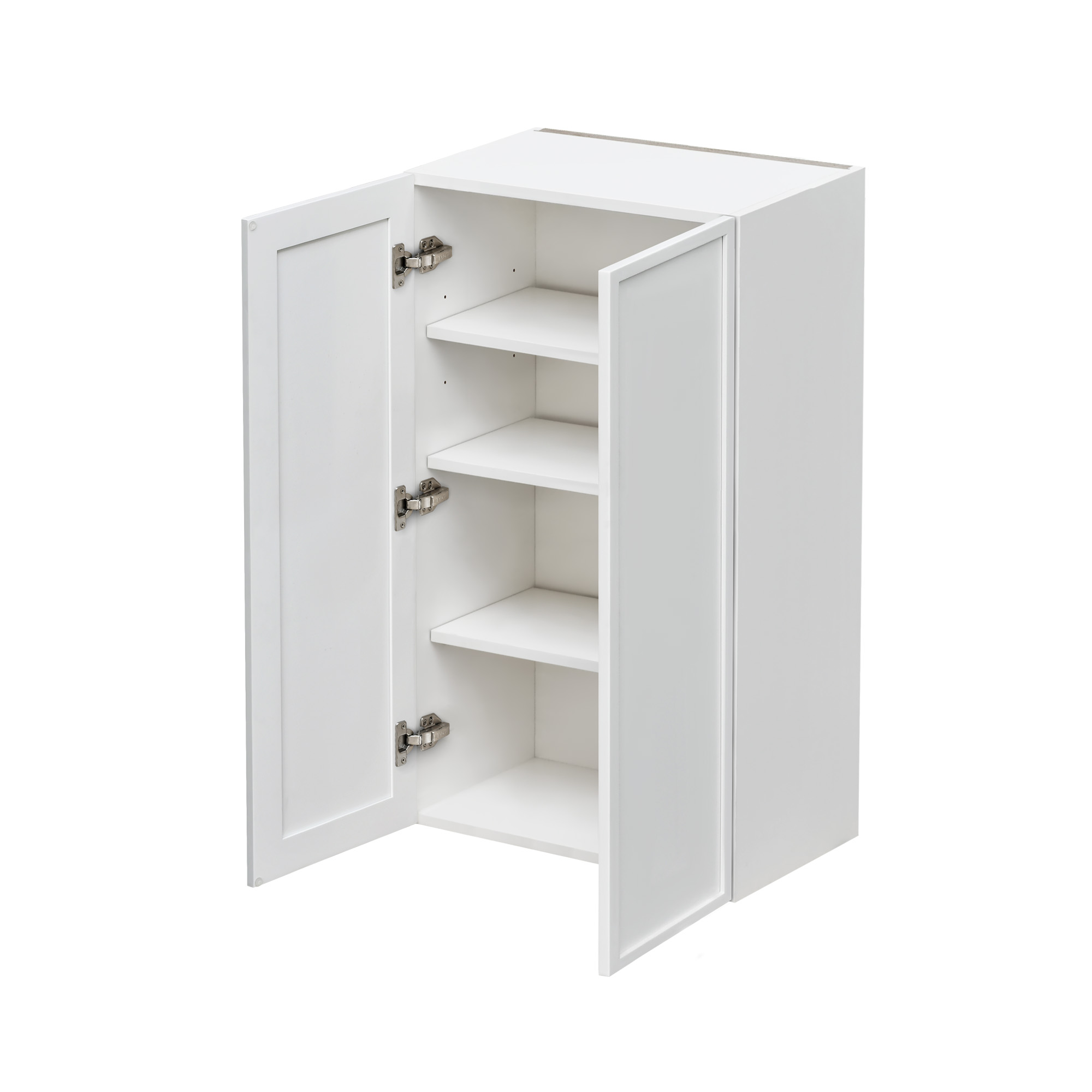 Shady Slim White Shaker - 24"W × 36"H Standard Wall Cabinet