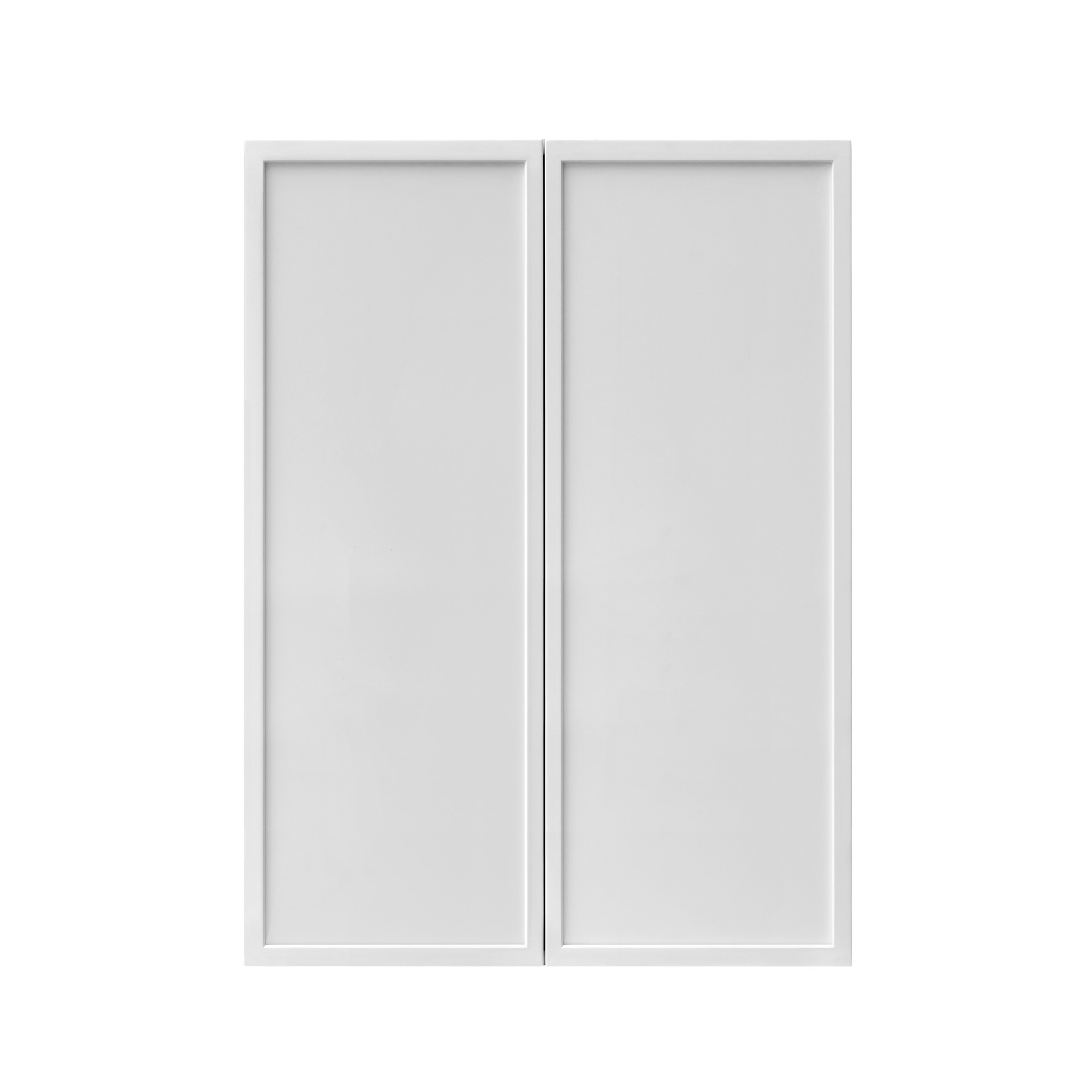 Shady Slim White Shaker - 24"W × 36"H Standard Wall Cabinet