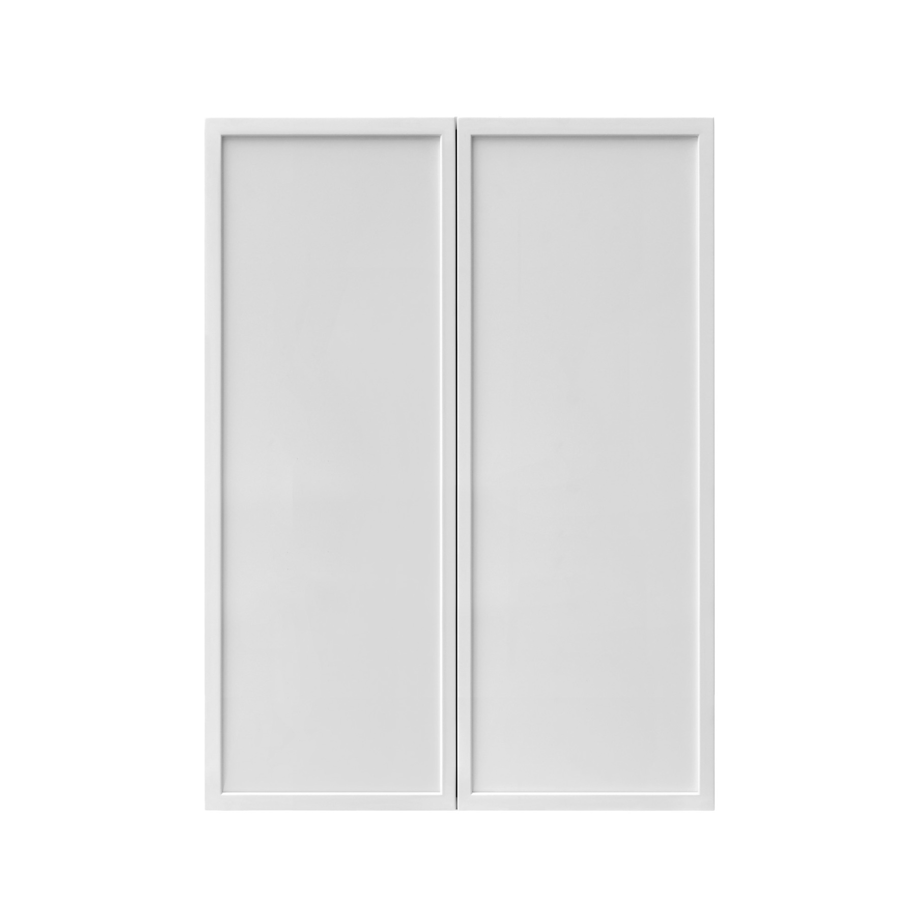 Shady Slim White Shaker - 24"W × 36"H Standard Wall Cabinet