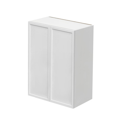 Shady Slim White Shaker - 24"W × 36"H Standard Wall Cabinet