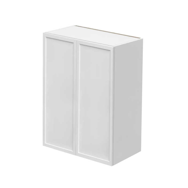 Shady Slim White Shaker - 24"W × 36"H Standard Wall Cabinet