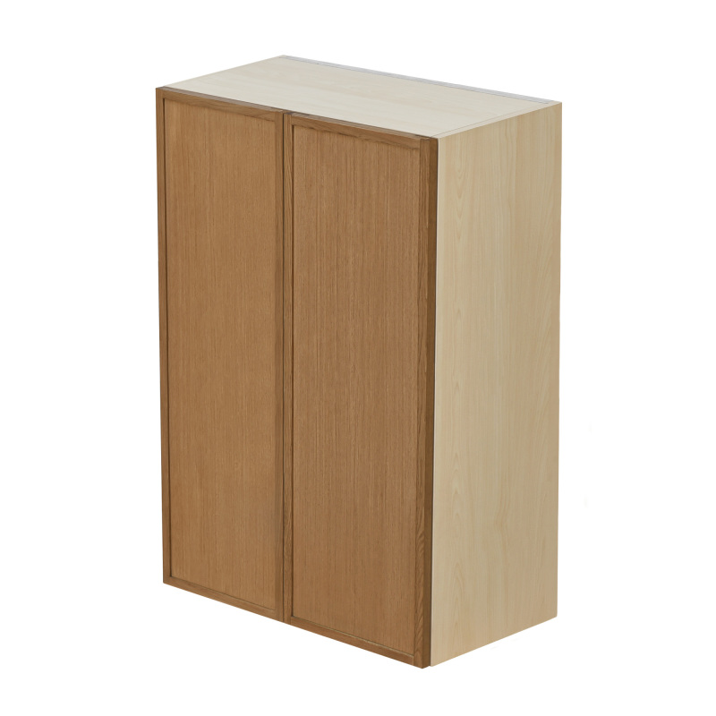 Shady Slim Oak Shaker - 24"W × 42"H Standard Wall Cabinet