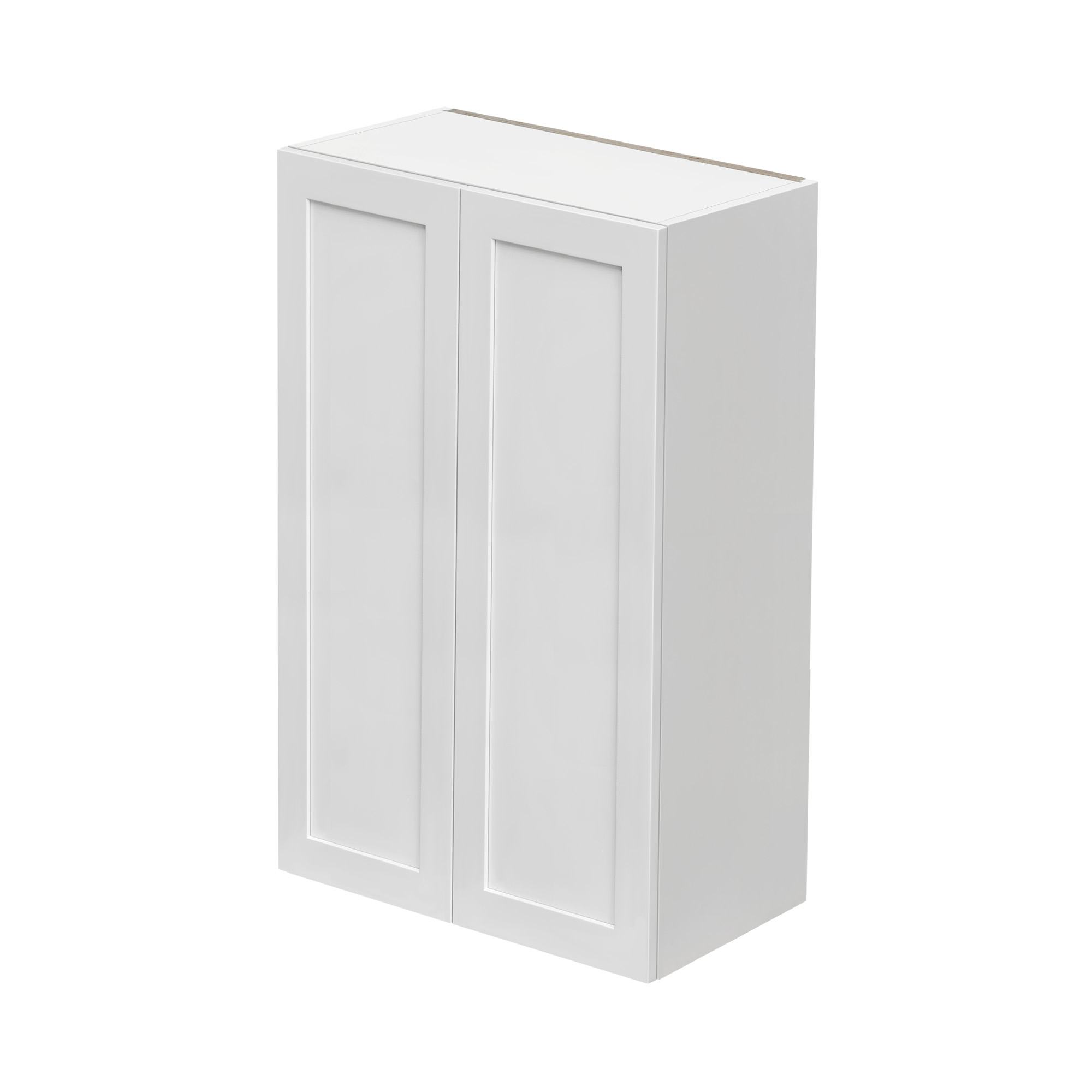 Mallorca White Shaker - 24"W × 42"H Standard Wall Cabinet