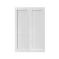 Mallorca White Shaker - 24"W × 42"H Standard Wall Cabinet