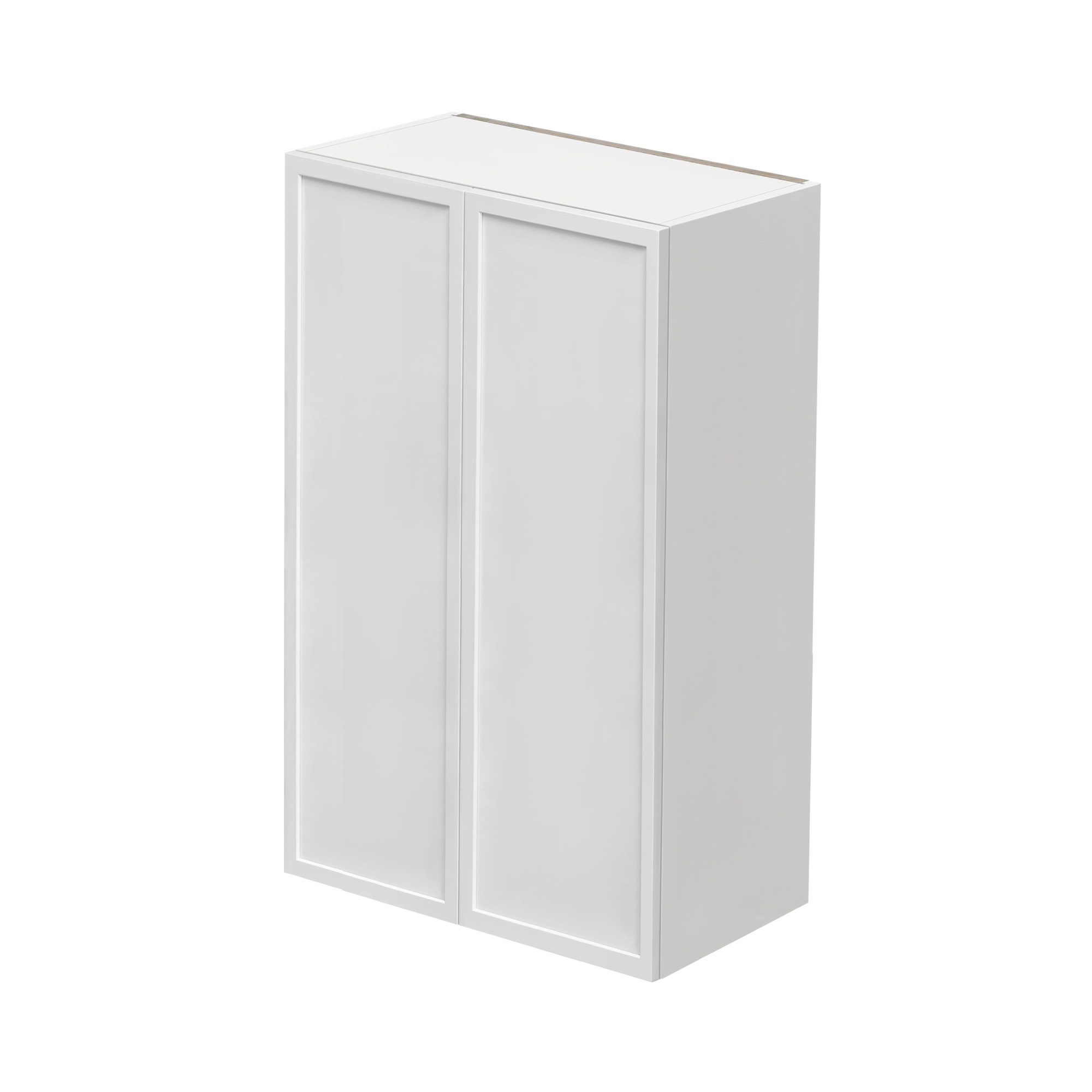 Shady Slim White Shaker - 24"W × 42"H Standard Wall Cabinet
