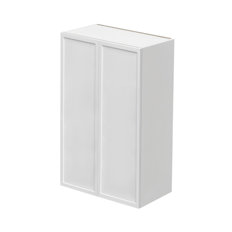 Shady Slim White Shaker - 24"W × 42"H Standard Wall Cabinet