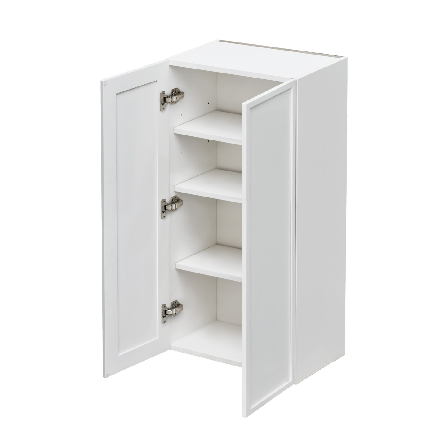 Shady Slim White Shaker - 24"W × 42"H Standard Wall Cabinet