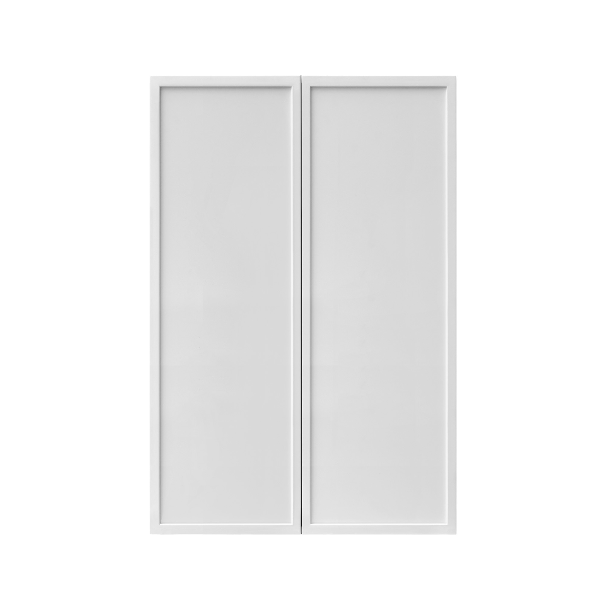 Shady Slim White Shaker - 24"W × 42"H Standard Wall Cabinet