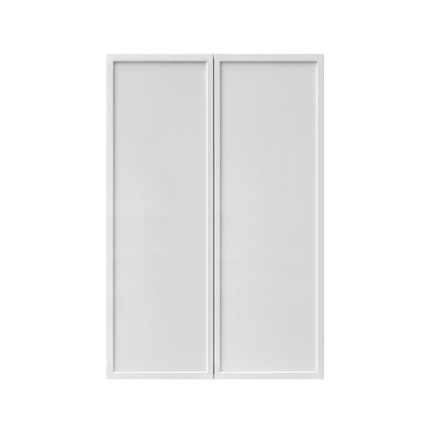 Shady Slim White Shaker - 24"W × 42"H Standard Wall Cabinet