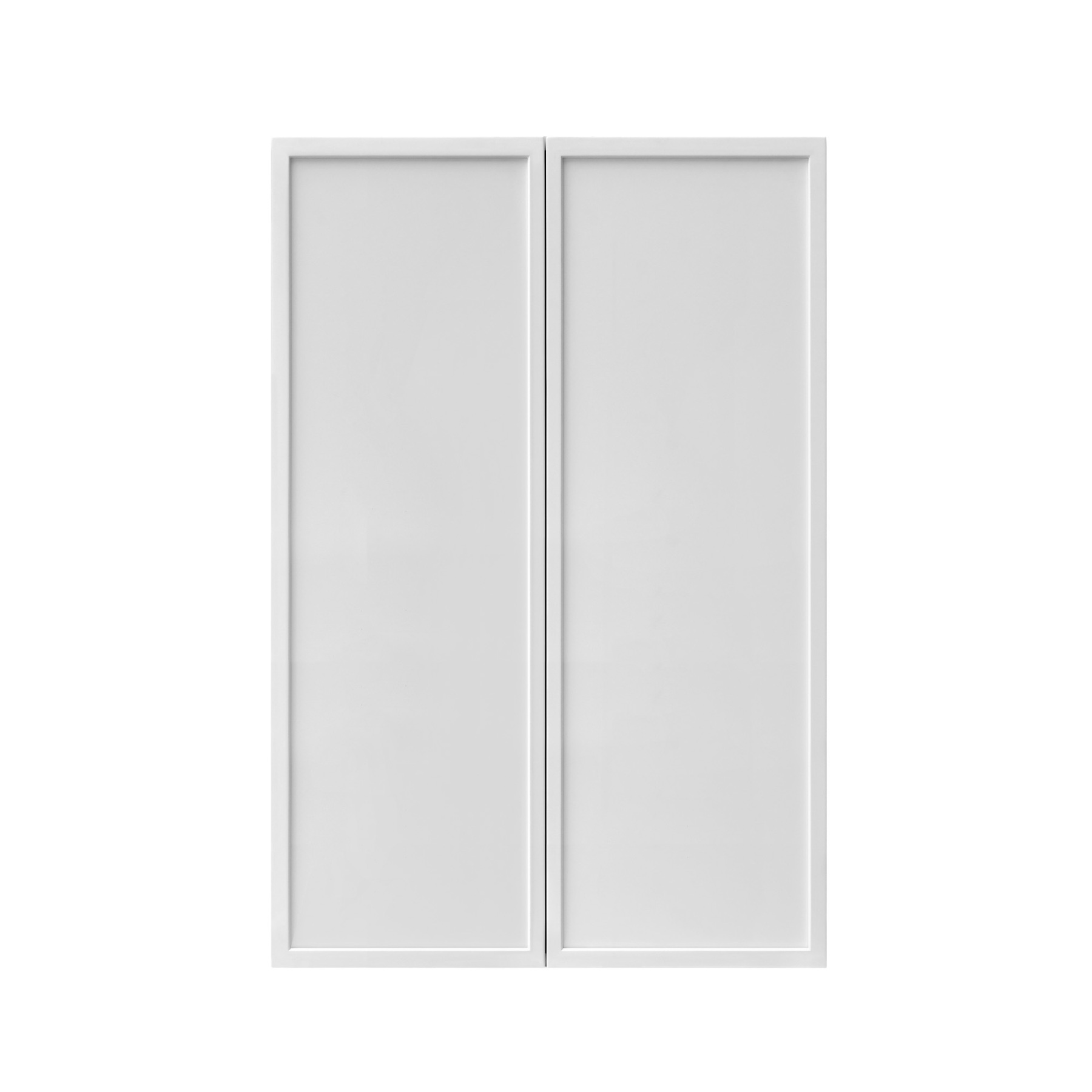 Shady Slim White Shaker - 24"W × 42"H Standard Wall Cabinet