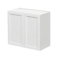 White Shaker - 27"W × 30"H Standard Wall Cabinet 2-Doors 2-Adjustable Shelves