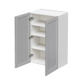 Mallroca Dolphin Gray Shaker - 27"W × 36"H Standard Wall Cabinet