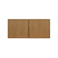 Shady Slim Oak - 30"W × 12"H Standard Wall Cabinet 2-Doors
