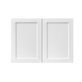 White Shaker - 30"W × 21"H Standard Wall Cabinet 2-Doors 1-Adjustable shelf