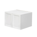 White Shaker - 30"W × 21"H Deep (24") Wall Bridge Cabinet 2-Doors 1-Adjustable shelf