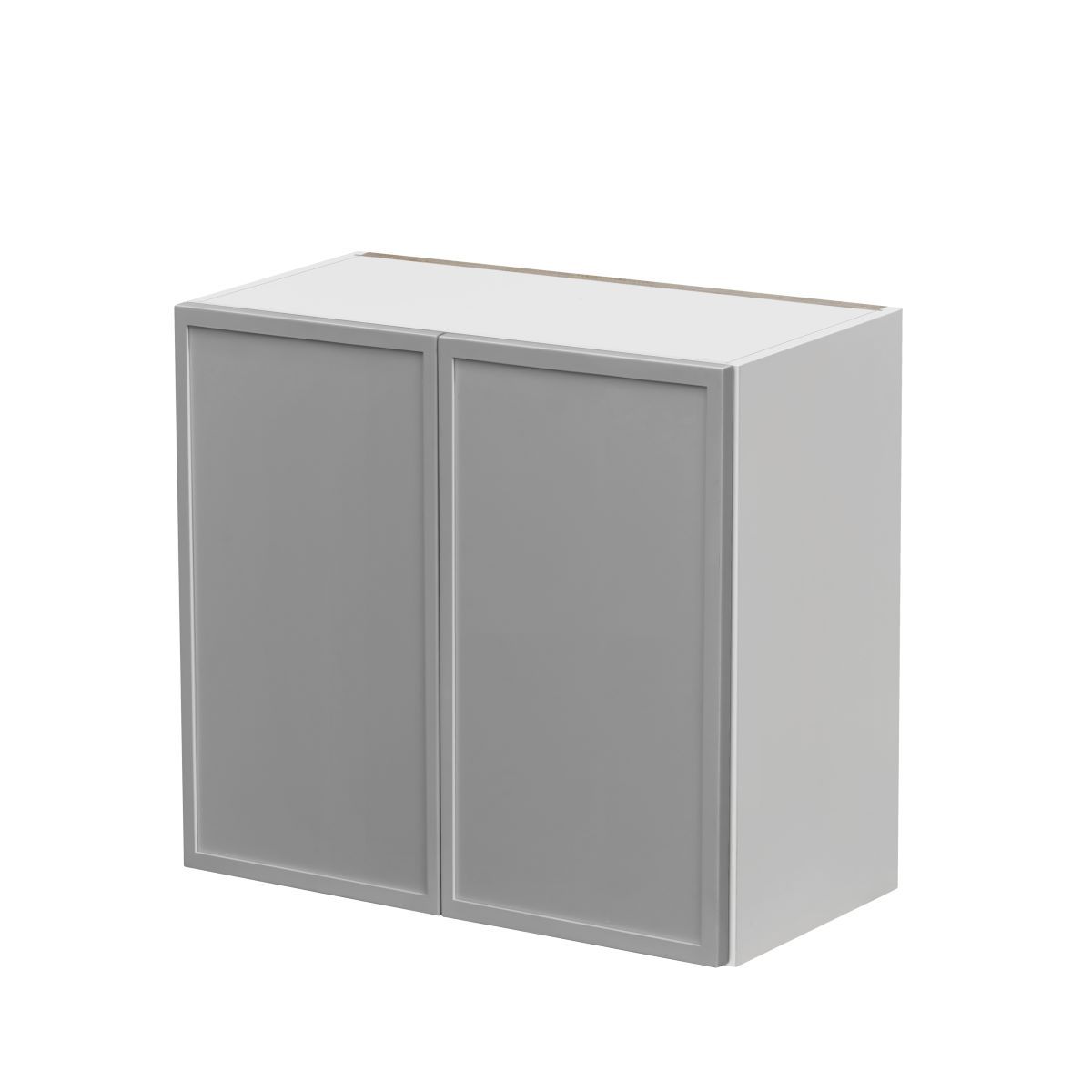 White Shaker Base Cabinet 2-Doors 1-Adjustable shelf