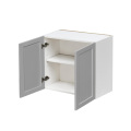 Mallorca Dolphin Gray Shaker - 30"W × 24"H Standard Wall Cabinet