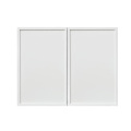 Shady Slim White Shaker - 30"W × 24"H Standard Wall Cabinet