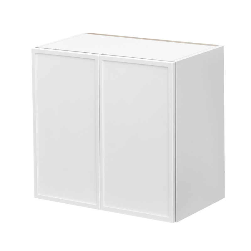 Shady Slim White Shaker - 30"W × 24"H Standard Wall Cabinet