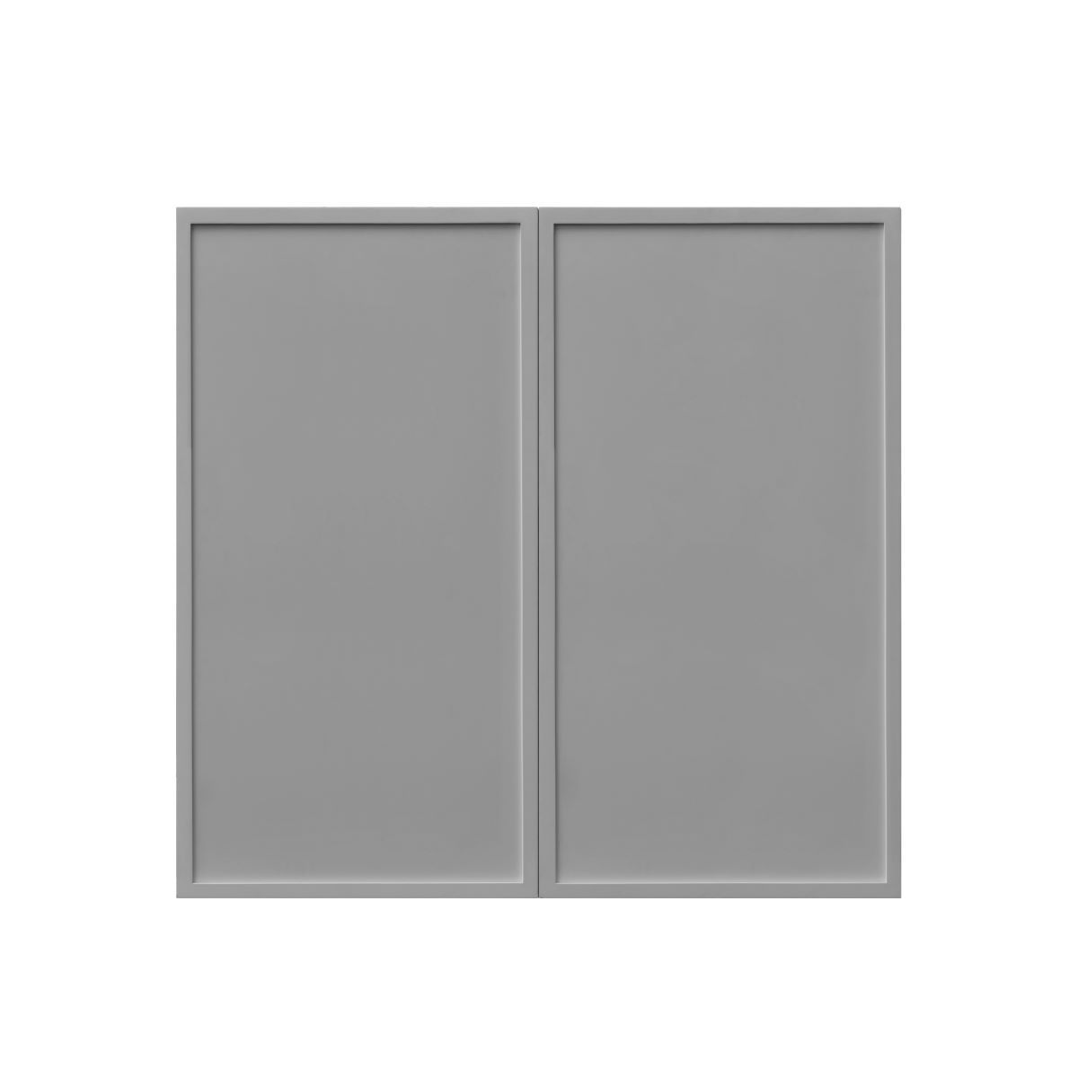 White Shaker Base Cabinet 2-Doors 2-Adjustable Shelves