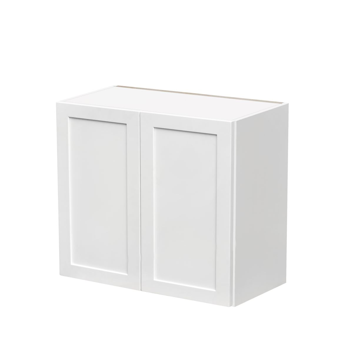 Mallorca White Shaker - 30"W × 30"H Standard Wall Cabinet