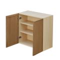 Shady Slim Oak Shaker - 30"W × 30"H Standard Wall Cabinet