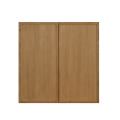 Shady Slim Oak Shaker - 30"W × 30"H Standard Wall Cabinet