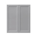 Mallroca Dolphin Gray Shaker - 30"W × 36"H Standard Wall Cabinet