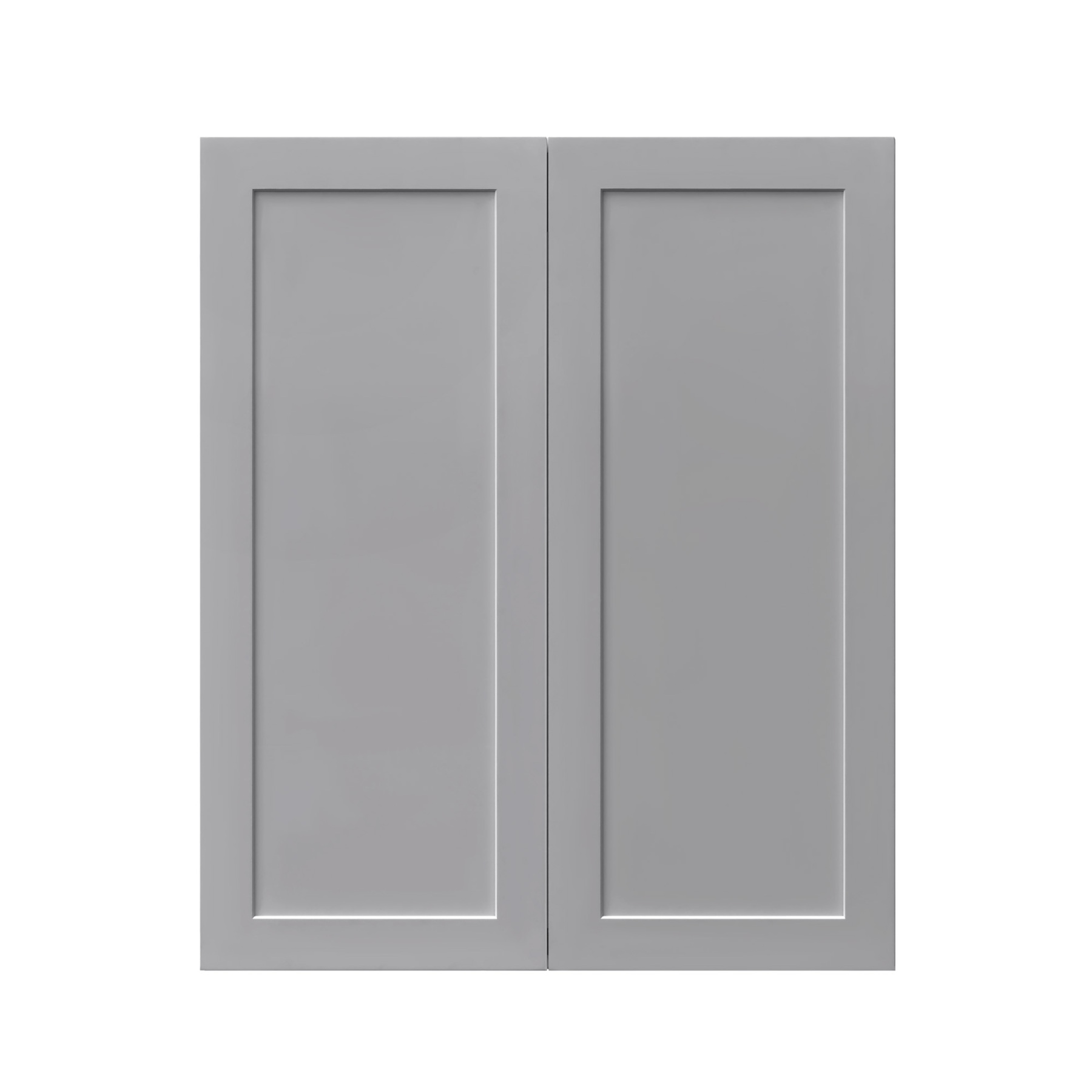Mallroca Dolphin Gray Shaker - 30"W × 36"H Standard Wall Cabinet