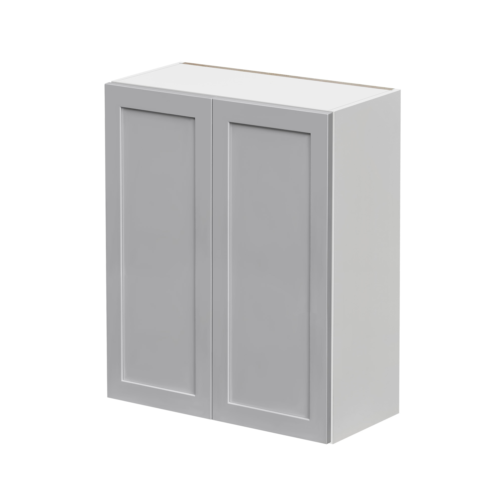 Mallroca Dolphin Gray Shaker - 30"W × 36"H Standard Wall Cabinet