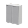 Shady Gray Slim Shaker - 30"W × 36"H Standard Wall Cabinet