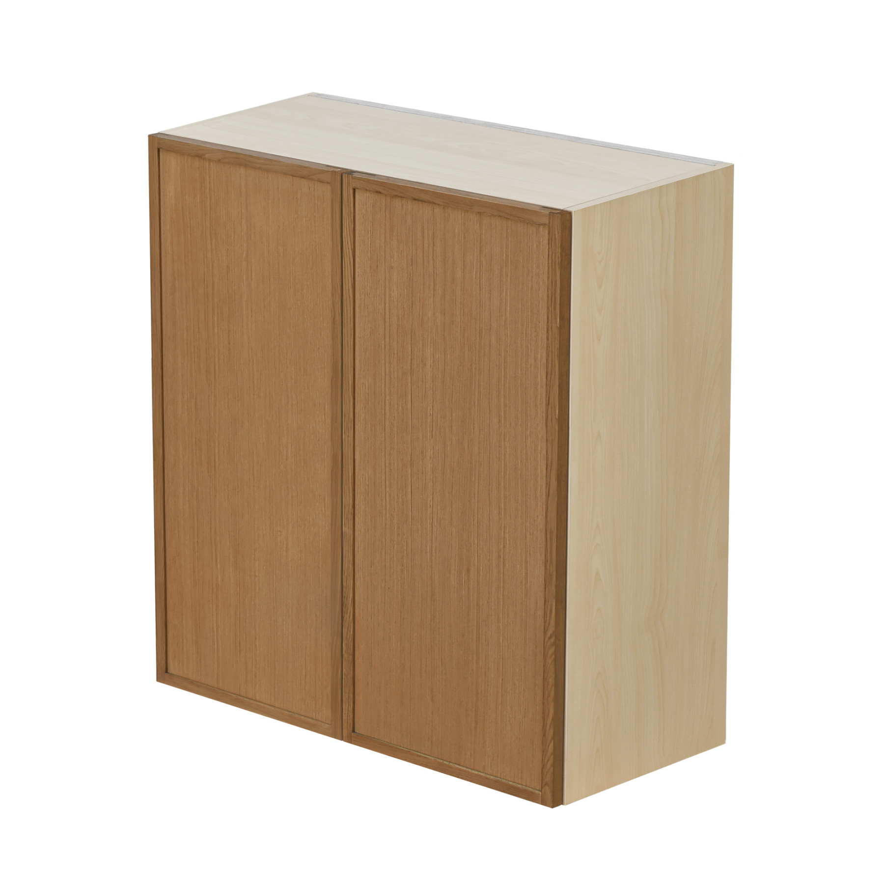 Shady Slim Oak Shaker - 30"W × 36"H Standard Wall Cabinet