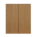 Shady Slim Oak Shaker - 30"W × 36"H Standard Wall Cabinet