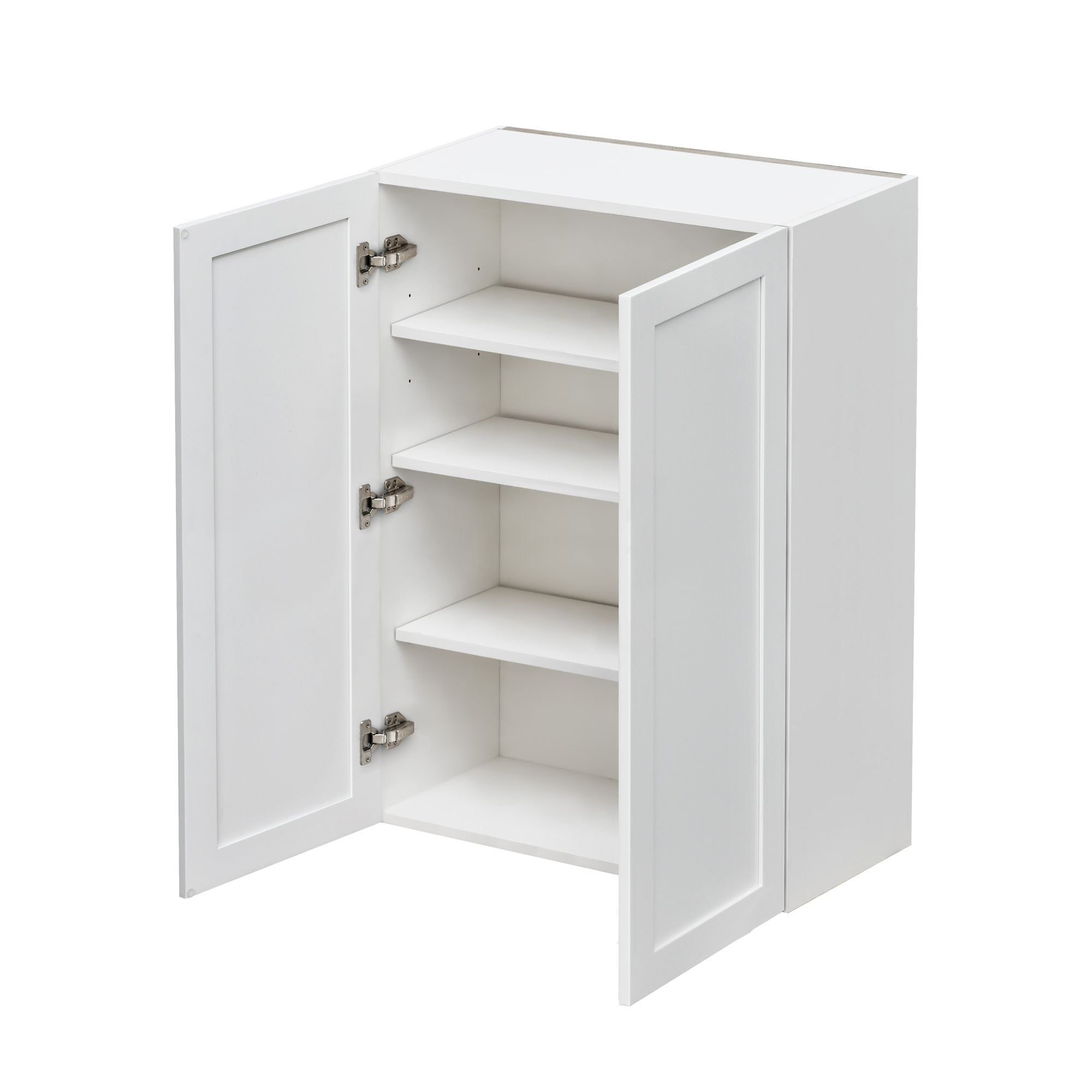 Mallorca White Shaker - 30"W × 36"H Standard Wall Cabinet