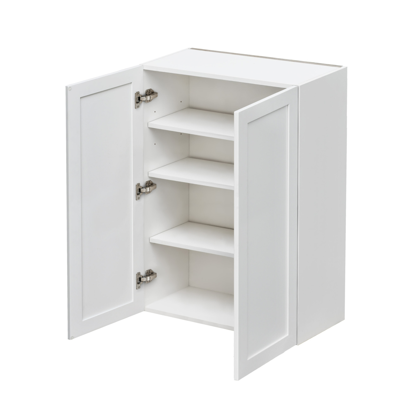 Mallorca White Shaker - 30"W × 36"H Standard Wall Cabinet