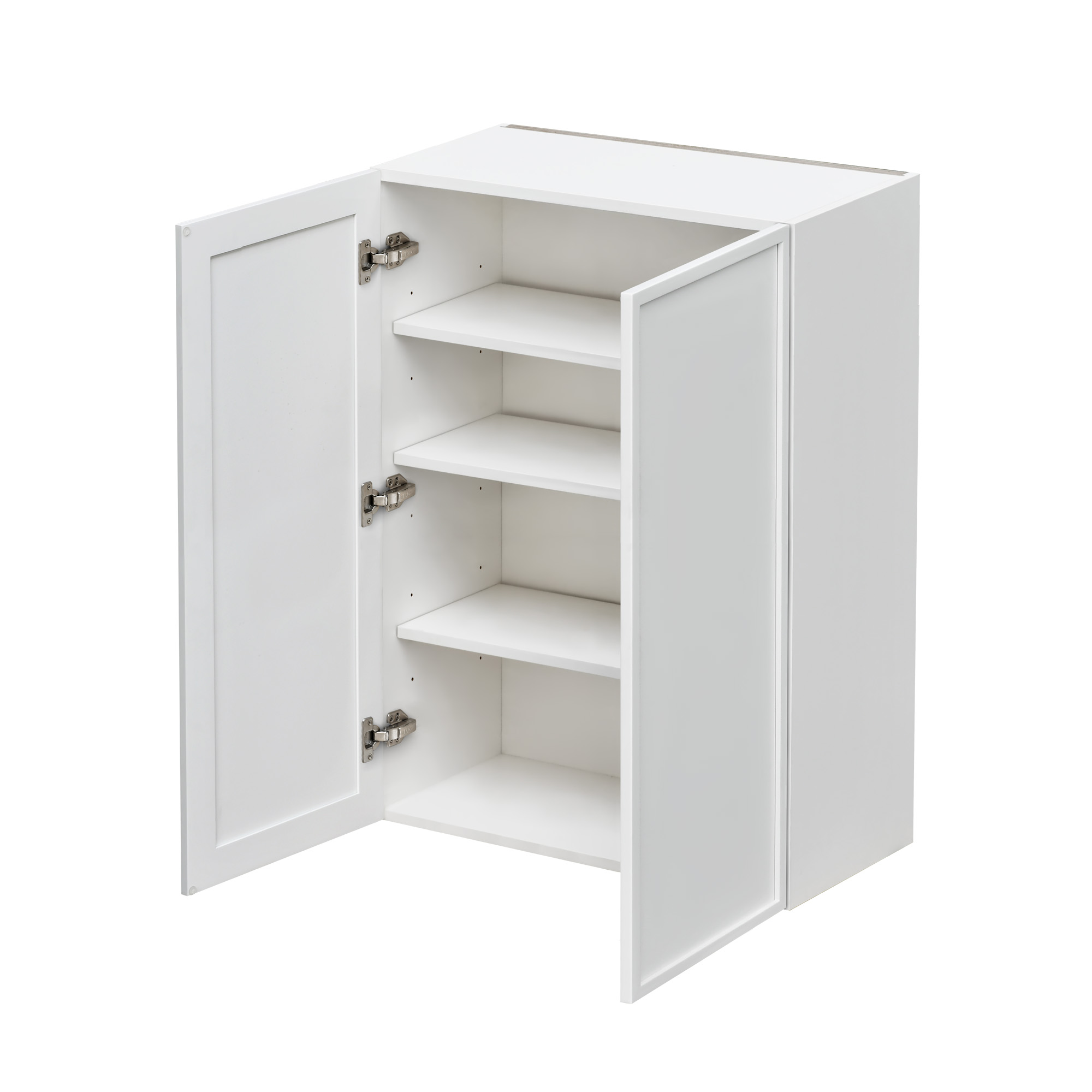 Shady Slim White Shaker - 30"W × 36"H Standard Wall Cabinet