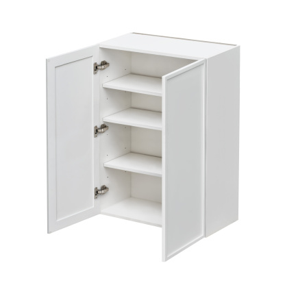 Shady Slim White Shaker - 30"W × 36"H Standard Wall Cabinet
