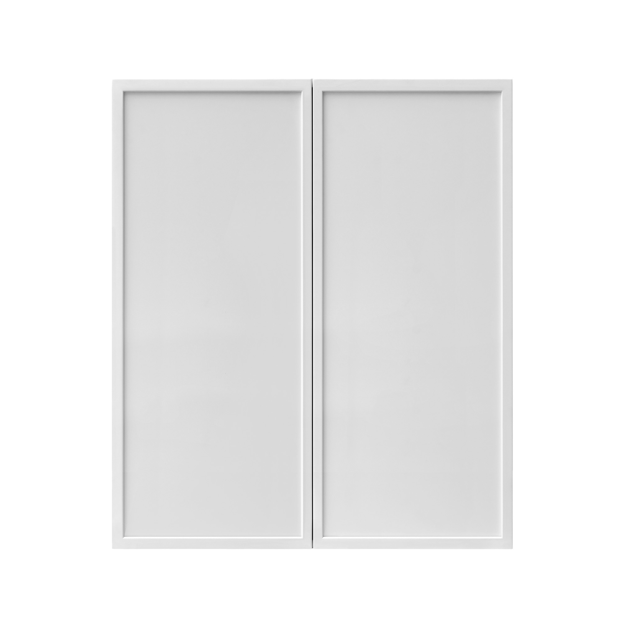 Shady Slim White Shaker - 30"W × 36"H Standard Wall Cabinet