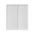Shady Slim White Shaker - 30"W × 36"H Standard Wall Cabinet