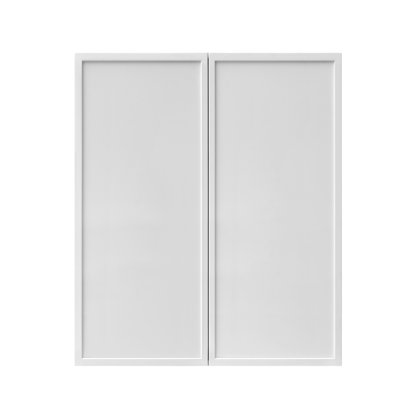 Shady Slim White Shaker - 30"W × 36"H Standard Wall Cabinet