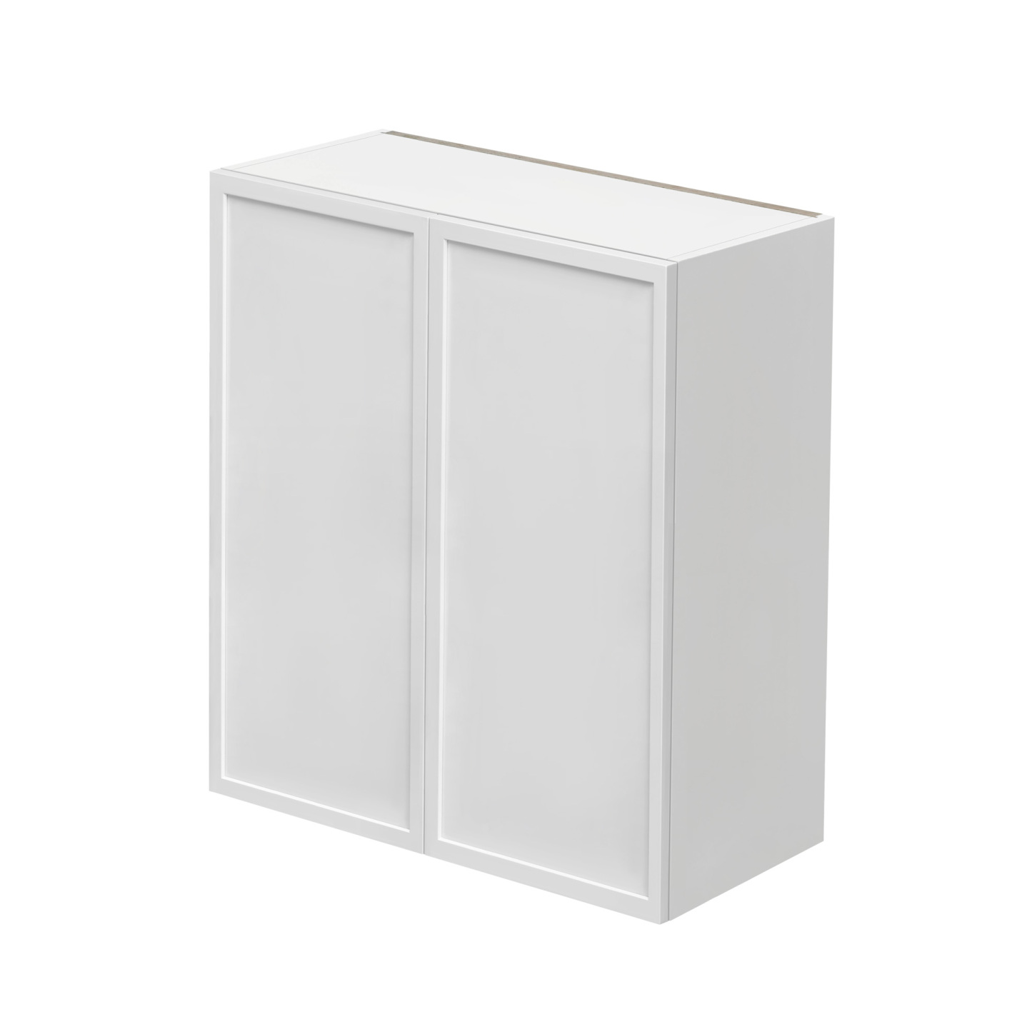 Shady Slim White Shaker - 30"W × 36"H Standard Wall Cabinet