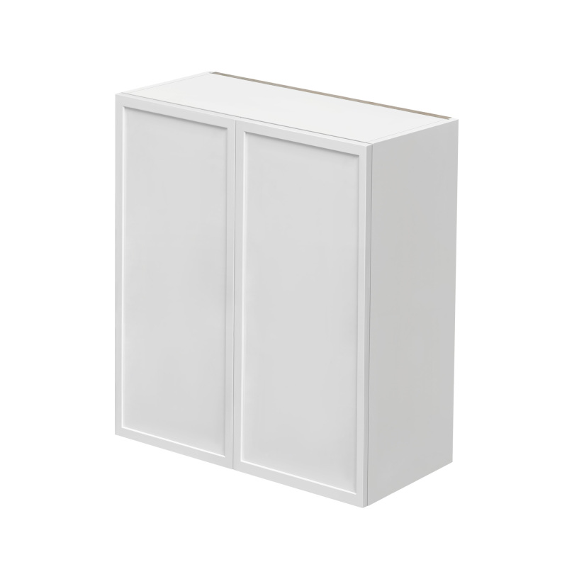 Shady Slim White Shaker - 30"W × 36"H Standard Wall Cabinet