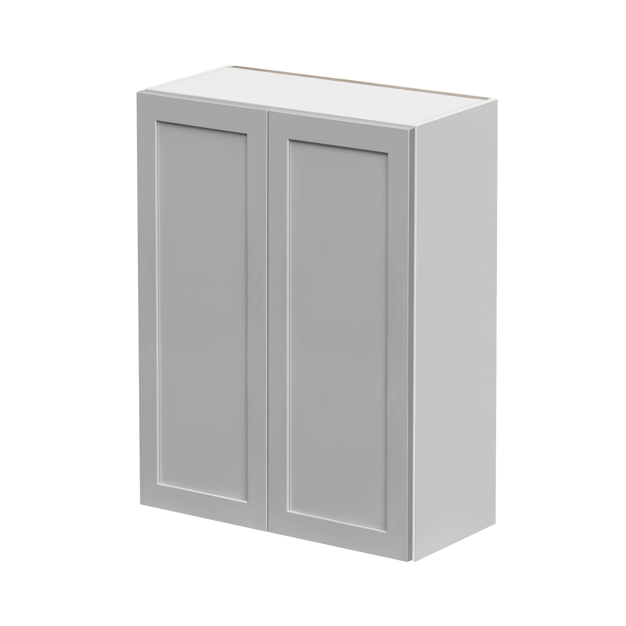 Mallroca Dolphin Gray Shaker - 30"W × 42"H Standard Wall Cabinet