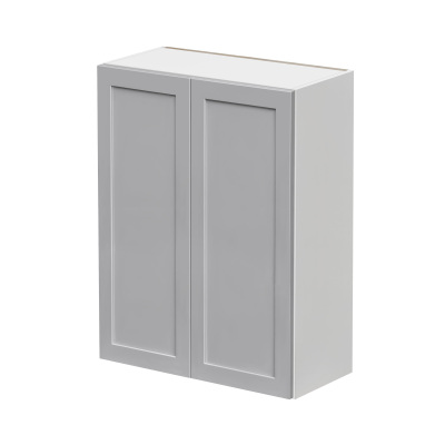 Mallorca Dolphin Gray Shaker - 30"W × 42"H Standard Wall Cabinet