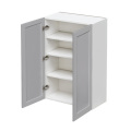 Mallroca Dolphin Gray Shaker - 30"W × 42"H Standard Wall Cabinet