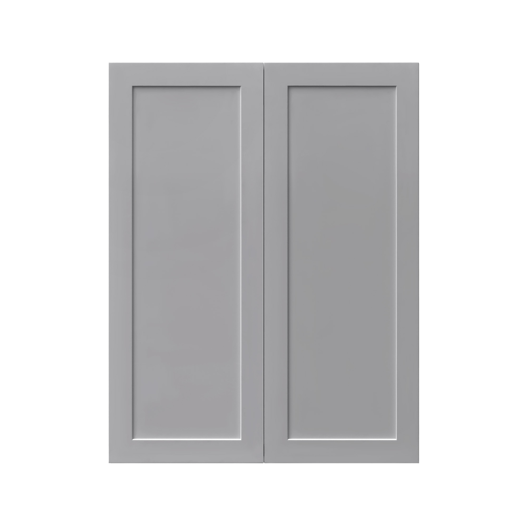Mallroca Dolphin Gray Shaker - 30"W × 42"H Standard Wall Cabinet