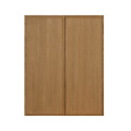 Shady Slim Oak Shaker - 30"W × 42"H Standard Wall Cabinet
