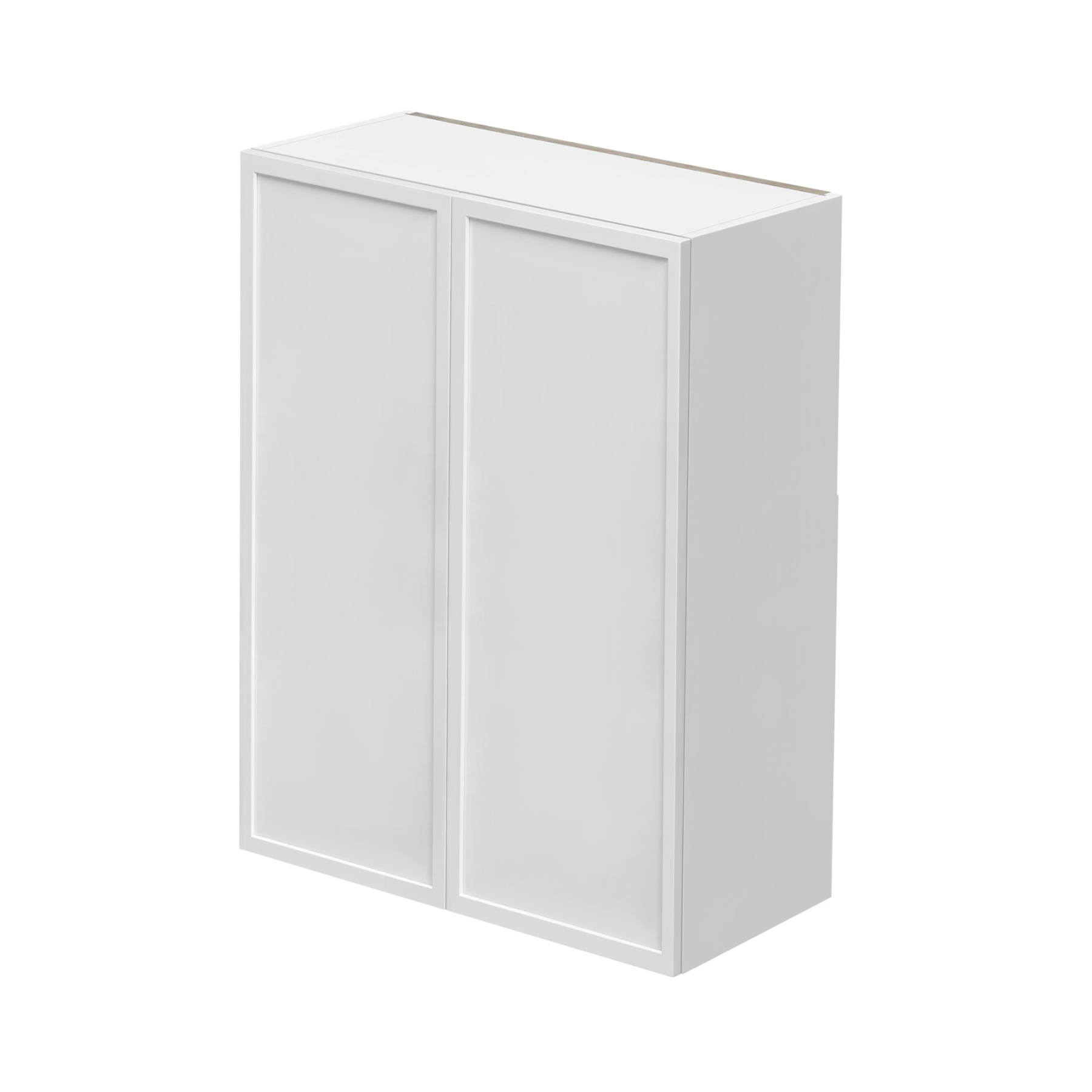 Shady Slim White Shaker - 30"W × 42"H Standard Wall Cabinet