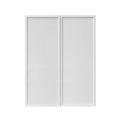 Shady Slim White Shaker - 30"W × 42"H Standard Wall Cabinet
